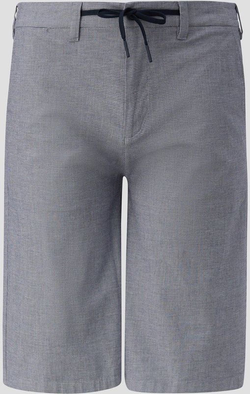 s.Oliver - Broek - Navy / Duifblauw - Katoen - Loosefit