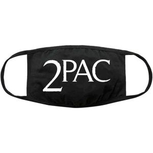 Tupac - Logo Masker - Zwart