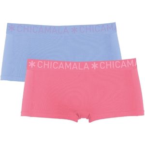 Chicamala Meisjes Boxershorts - 2 Pack - Maat 110/116 - Meisjes Onderbroeken