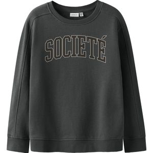 Sweatshirt - Regular Fit - Geborstelde Sweatstof - Lange Mouwen