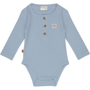 Frogs and Dogs - Waffle Romper LS | Forever Blue - Katoen - Maat 68