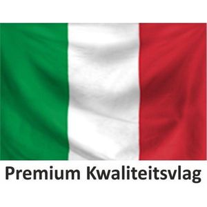Italiaanse Vlag Italie 70x100cm Premium - Kwaliteitsvlag - Geschikt voor buiten