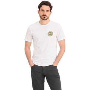 Dockers - Graphic Slim - T-shirt - Wit - Korte Mouwen