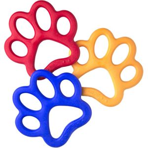 BAMA Pet - Orma Groot - Speelgoed hond - Vorm hondenvoet - Apporteer speelgoed wat stuitert en blijft drijven.