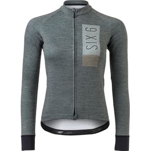 AGU Merino Fietsshirt Lange Mouwen II SIX6 Dames - Groen - M