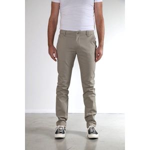 New Star heren broek - chino heren broek - Wellington - zand - twill - maat 33/34