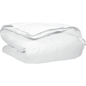 Cillows - Premium donzen 4 seizoenen dekbed - Eenpersoons -135x200 cm - Verantwoord dons - Wasbaar - Wit