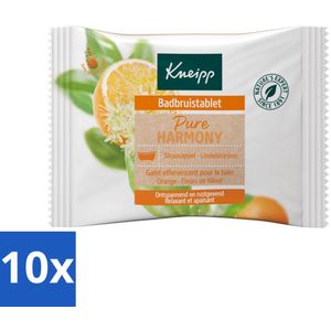 Kneipp - Badbruistablet - Oranje lindebloesem - Bulkverpakking - 10 stuks