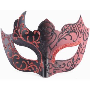 Prom masker ademende gezicht dance party party dress up gezicht dance masker, stijl 7