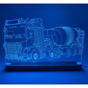 3D LED LAMP - BETONWAGEN