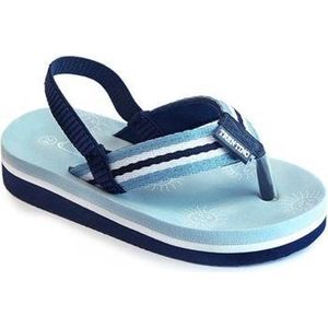 slippers samo licht blauw Maat: 25