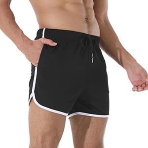 Sneldrogende Sportshorts voor Heren met Zakken en Elastische Taille