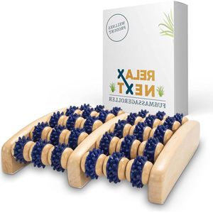 Voetmassageroller reflexzone-hout - cadeau-idee voor voetmassage Voetmassage