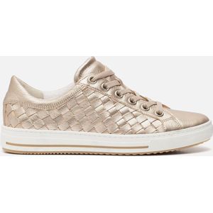 Gabor Gabor Sneakers goud Leer - Maat 36.5