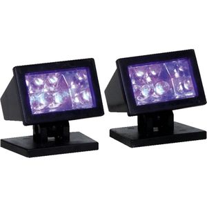 Lemax - Halloween Purple Light - Accessoire - Verlichting - Set van 2
