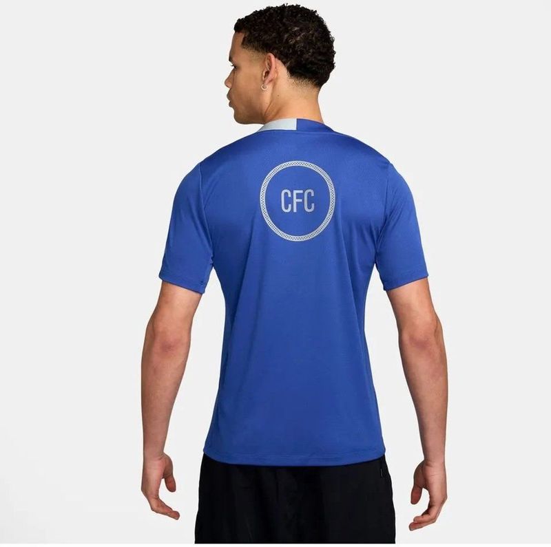 NIKE - cfc m nk df strk ss top k3r - Trainingshirt Replica Voetbal - Blauw