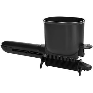 Haarverfrollerborstel voor crèmeverven en bleken - Zwart