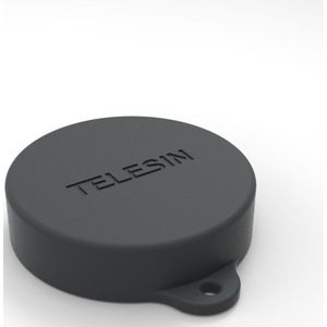 Telesin Protective TPU Lens Cap Cover voor DJI OSMO Action 1 ( Oude Versie ) - Zwart