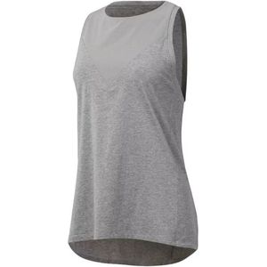 Reebok Supply Racer Tank Top dokwerker Vrouwen grijs S.