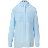 comma - Blouse - Doorschijnend - 100% Polyester