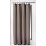 Gordijnen - Kant en Klaar - 140 x 260 cm - Uni Polyester - Taupe