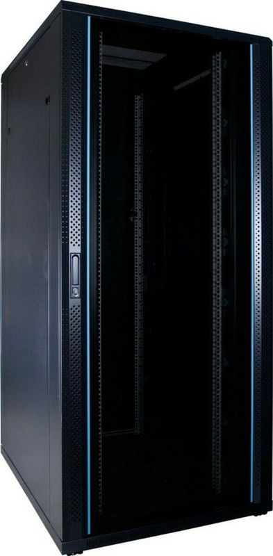 DSIT 37U serverkast met glazen deur 800x1000x1800mm (BxDxH) - serverbehuizing - serverrack - 19 inch