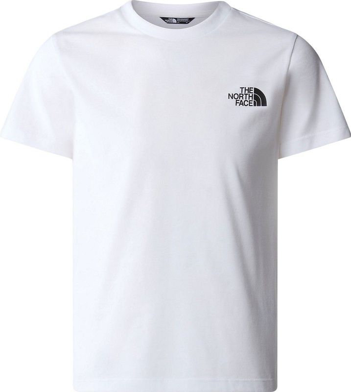 The North Face - Simple Dome - T-shirt - Tnf White - Voor Tieners