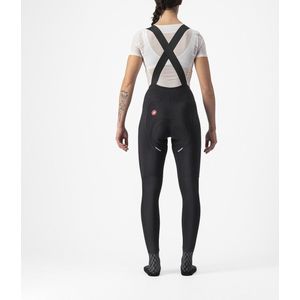 Castelli Fietsbroek lang met bretels Dames Zwart  - FREE AERO RC W DT BIBTIGHT BLACK - XL