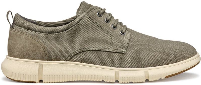Geox - Adacter F - Veterschoenen - Zwart - Gerecycled Canvas