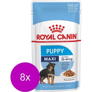 Royal Canin Shn Maxi Puppy Pouch - Hondenvoer - 8 x 10x140 g