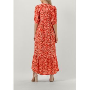 Moliin Lucille Jurken Dames - Kleedje - Rok - Jurk - Oranje - Maat L