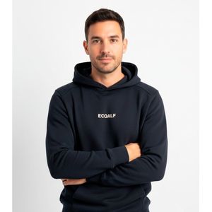 Ecoalf, Heren, Sweatshirts & Hoodies, Blauw, Maat: S