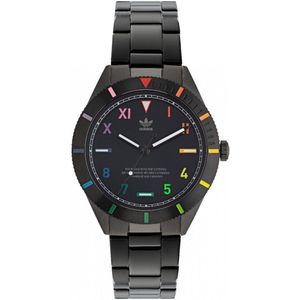 Adidas Edition Three AOFH22056 Horloge - Staal - Zwart - Ø 41 mm