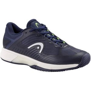 HEAD Men's Revolt Pro 4.5 Clay Men tennisschoenen, marineblauw/limoen, EU 40