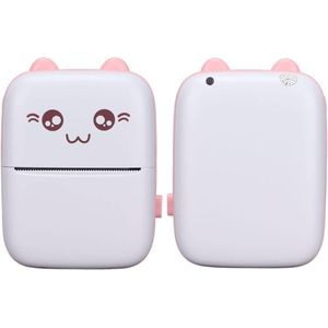 Mini Printer Draagbare Thermische Fotoprinter Draadloze BT Pocket Printer met 13 Rollen Thermisch Papier Instant Oplaadbare Mobiele Printer, mobiele fotoprinter, mini printer voor mobiel, miniprinter, Labelprinter