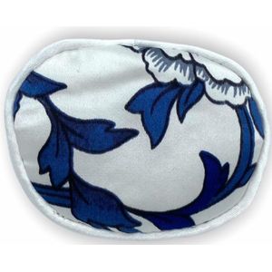 Ooglapje Medisch Gebruik - Eyezoo® ART Collection - Blue Leaves - Eyepatch