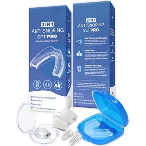 Equivera Anti Snurk Beugel - Anti Snurk - Anti Snurk Bitje - voor Lichte en Zware Snurkers
