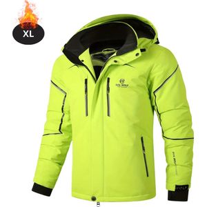 Bovista Skipak - SkiBroek - Skijas - Ski Suit - Wintersport - Heren - Winter - Warm Fleece - Groen - Maat M