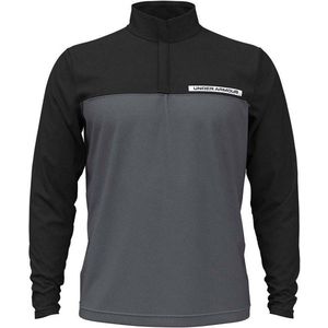 Under Armour Golf Tee To Green Fleece Met Halve Rits Grijs XL Man