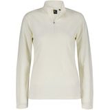 NOMAD® Fleece Vest Dames | Maat S | Wit | Stretch Fleece Trui | Sweater met halve rits | Warm en Ademend