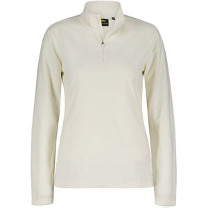 NOMAD® Fleece Vest Dames | Maat S | Wit | Stretch Fleece Trui | Sweater met halve rits | Warm en Ademend