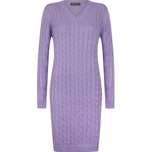 Felix Hardy - Gebreide Trui Jurk - Lila - Dames
