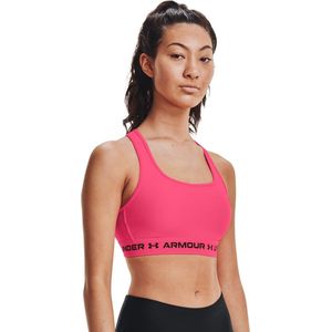 Under Armour - Crossback - Sportbeha - Roze - Lage Impact