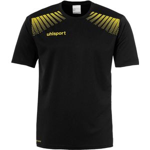 Uhlsport Goal Polyester Training T-Shirt Limoen Geel-Zwart Maat 128