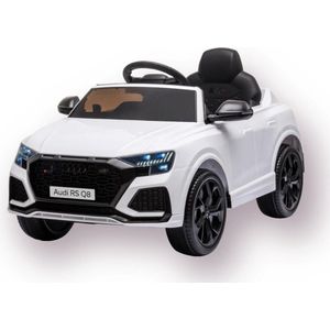 Kars Toys - Audi RS Q8 - Elektrische Kinderauto - Wit - Met Afstandsbediening