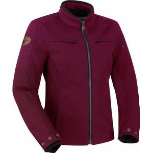 SEGURA GARRISSON LADY BURGUNDY MOTORCYCLE JACKET T0 - Maat - Jas