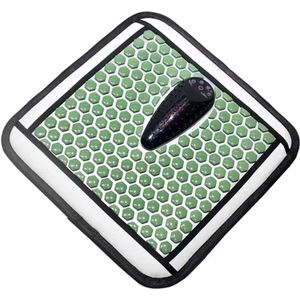 RM Store® - Massage Kussen - Thermische Stoel - Bekkenbodem Pad - Verwarmde Mat - Rugpijn - Gezondheid - Groen - 45 x 45 cm.