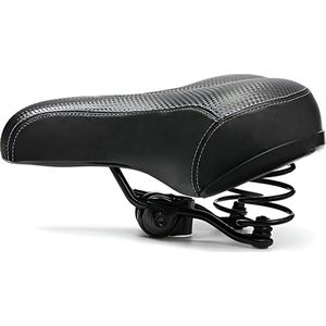 Comfort Zadel Dual Spring Ontworpen met Memory Foam Ademend Zacht Fietskussen