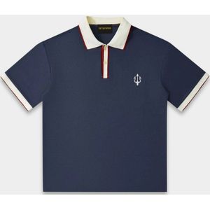 EFTHYMIOS - Parthenon Herenpolo - Donkerblauw - Maat S