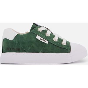 Shoesme Sneakers groen Leer - Heren - Maat 29